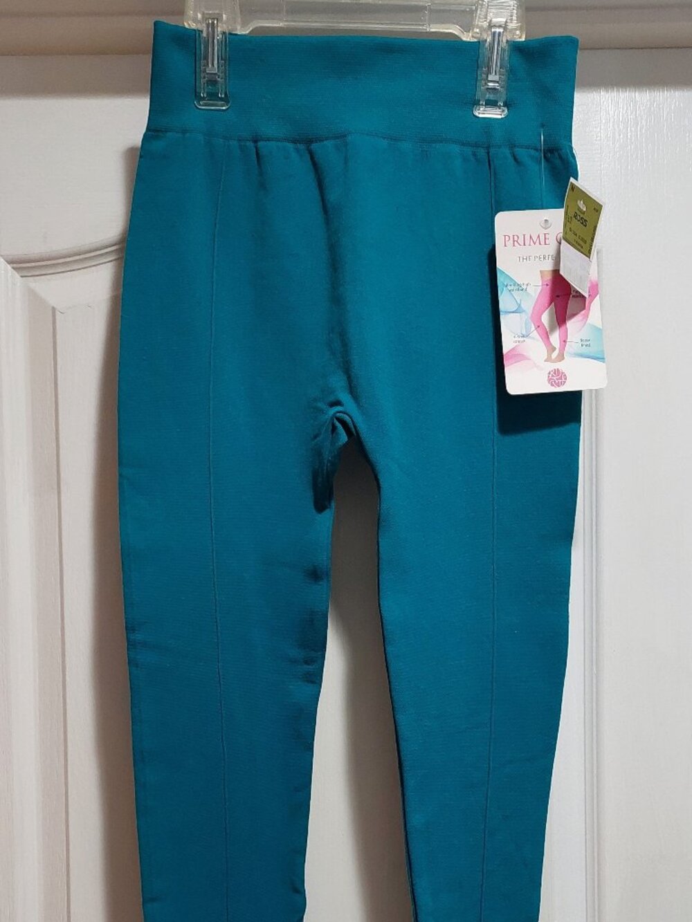 Teal High Waisted Leggings by Prime Cut  Sz L